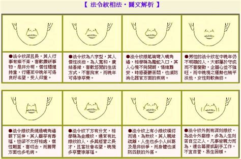 法令紋面相|面相：臉上4種法令紋，事業有成又長壽，你有哪一。